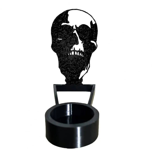 Halloween Shadow Candle Holder Spooky Grim Reaper Candlestick Pumpkin Bat Witch Ghost Shadow Tealight Candle Stand Home Decor