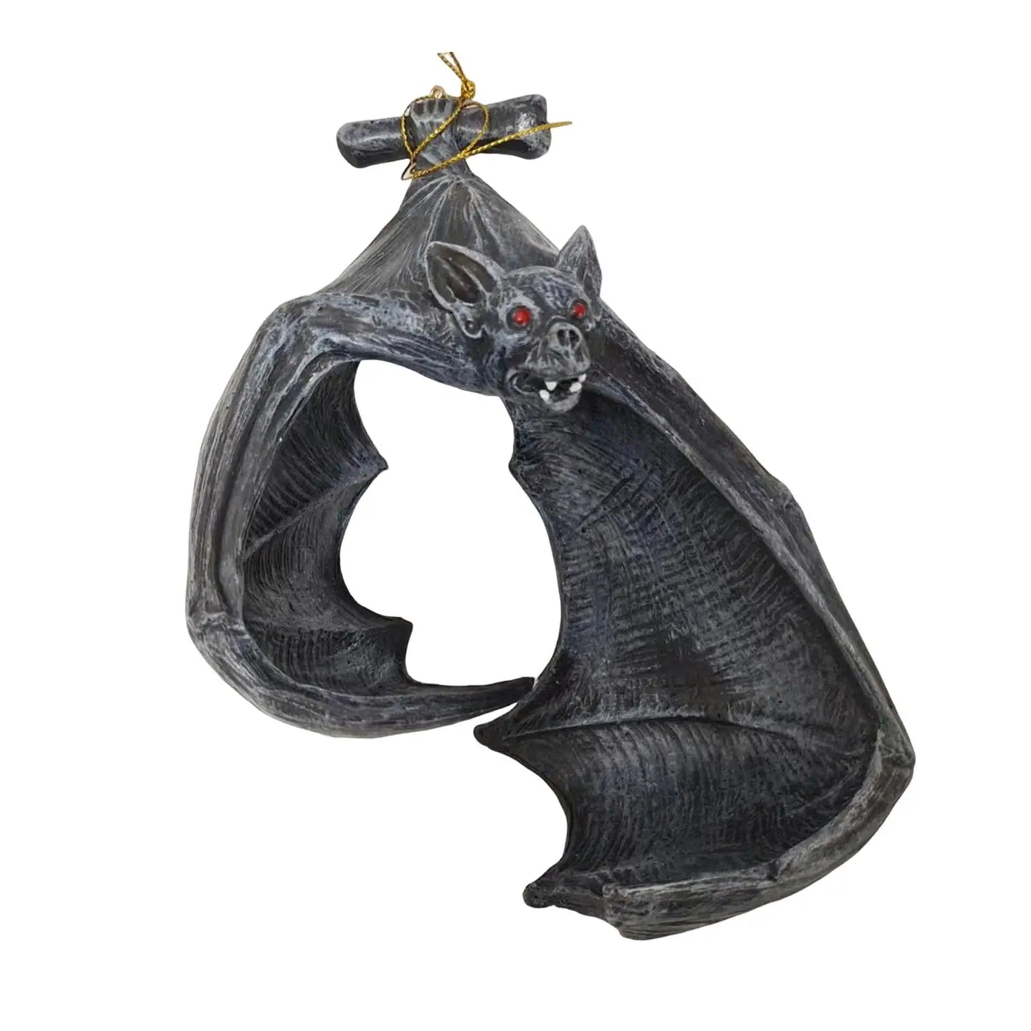 Bat Wall Tealight Holder Halloween Gothic Decorative Wall Sconce Candle Holder for Patio Bathroom Office Garden Living Room